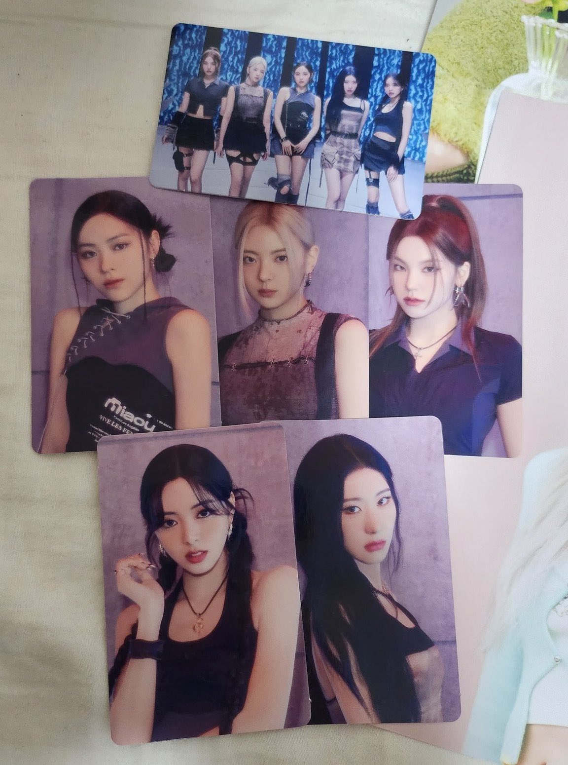 ITZY リュジン当選 MIZDY JAPAN ラキドロ チェキ トレカ