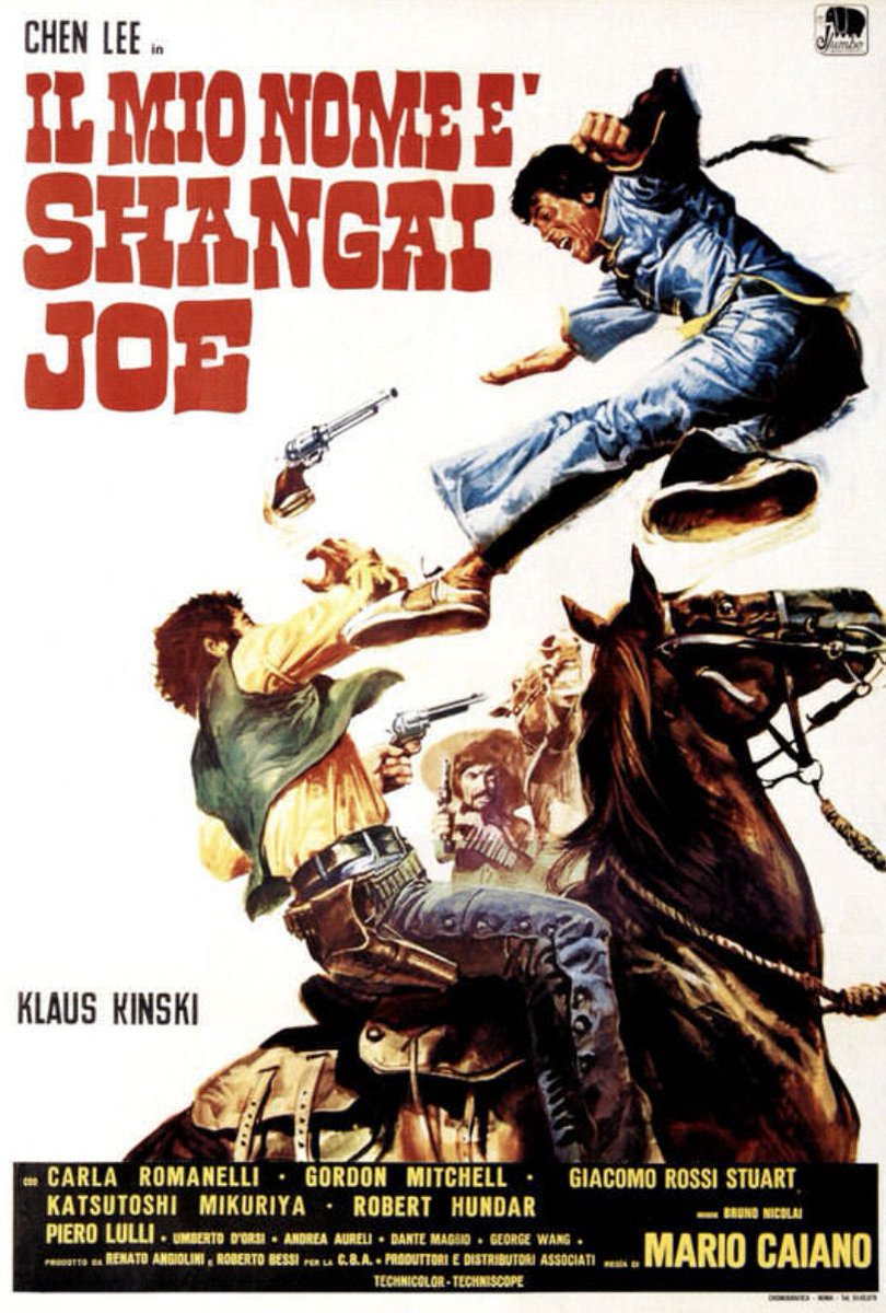 What are your thoughts on this movie? Comment below and we will read it on the podcast. Shanghai Joe AKA The Fighting Fists of Shanghai Joe (1973) is available on YouTube for free. #QuentinTarantino #shanghaijoe #klauskinski #chenlee #moviepodcast