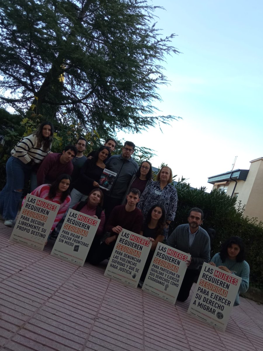 José Manuel Moreno D (@josemanuelmored) on Twitter photo <a href="/Entreculturas/">Entreculturas</a> <a href="/desdelamoncloa/">La Moncloa</a> <a href="/CooperacionESP/">Cooperación Española</a> @eu2023es📢 Migrar es un acto de valentía, no una amenaza. Hoy #25N reivindicamos que todas las mujeres tienen derecho a vivir sin miedo ni violencias para decidir libremente su propio destino ♀️
#MigrarSeguras
#MujeresEnMarcha <a href="/Entreculturas/">Entreculturas</a> <a href="/desdelamoncloa/">La Moncloa</a> <a href="/CooperacionESP/">Cooperación Española</a> @eu2023es📢 Migrar es un acto de valentía, no una amenaza. Hoy #25N reivindicamos que todas las mujeres tienen derecho a vivir sin miedo ni violencias para decidir libremente su propio destino ♀️
#MigrarSeguras
#MujeresEnMarcha