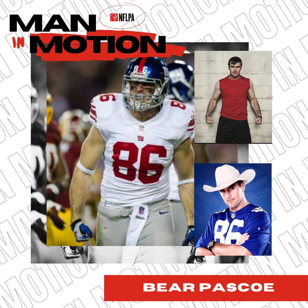 After playing for the Giants, Falcons, and Lions, Bear Pascoe started his own training company, Full Speed Decision Performance, and coaches tight ends at San Luis Obispo high school. Bear hosts Jiu Jitsu classes at Camp Vertex in Texas and rodeos professionally too. <a href="/BearPascoe/">Bear Pascoe</a>