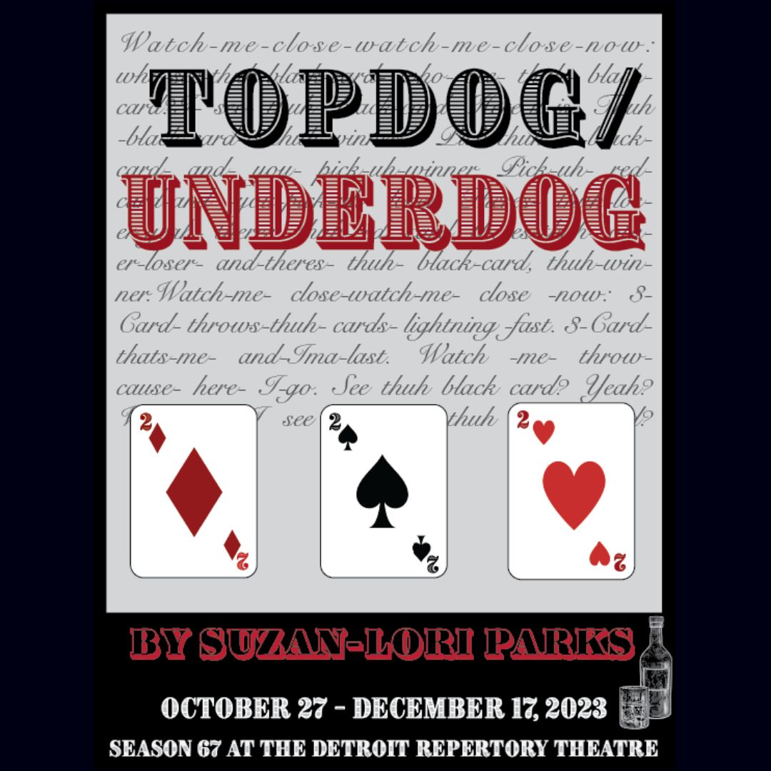 #Saturdate Read it before you see it!

'Topdog/Underdog' by Suzan-Lori Parks is now playing at the Detroit Repertory Theatre until December 17

Read the play below!

store.bizbooks.net/topdogunderdog…

#TopdogUnderdog #FatherSon #Play #LiveTheatre