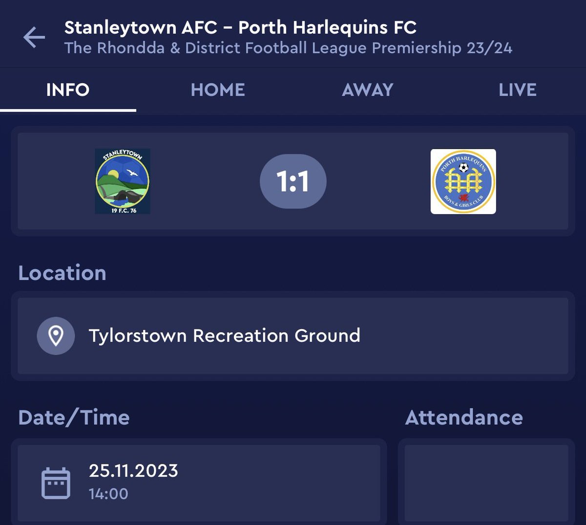 Full time result 🔵🟡🟣

<a href="/connoryoung09/">Connor Young</a> ⚽️

<a href="/MTJamm/">Matthew Jenkins</a> 🍾