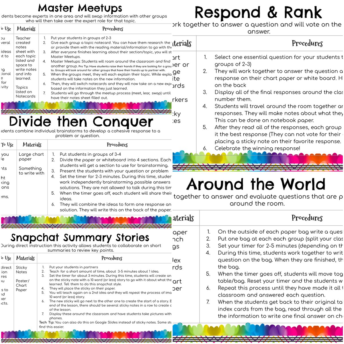 5 Collaboration Strategies to Try in Your Classroom 👩‍🏫👨‍🏫🍎🍏

sbee.link/acpbjnm3fg  via Teaching Intentionally
#teaching #educoach #edutwitter