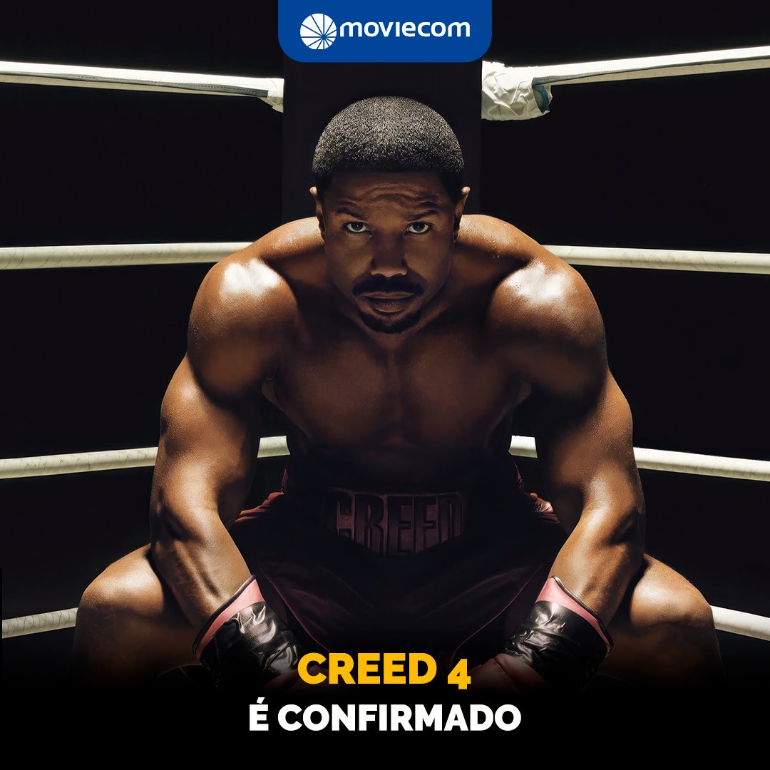 moviecom's tweet photo. É REAL! 😍💥
👀 De acordo com o produtor Irwin Winkler, #Creed4 já está em fase de desenvolvimento - contando com o retorno de Michael B. Jordan também na direção:
"Estamos planejando fazer Creed 4 agora. Achamos que temos uma história muito boa, um bom enredo." https://t.co/glm1kUXQmq