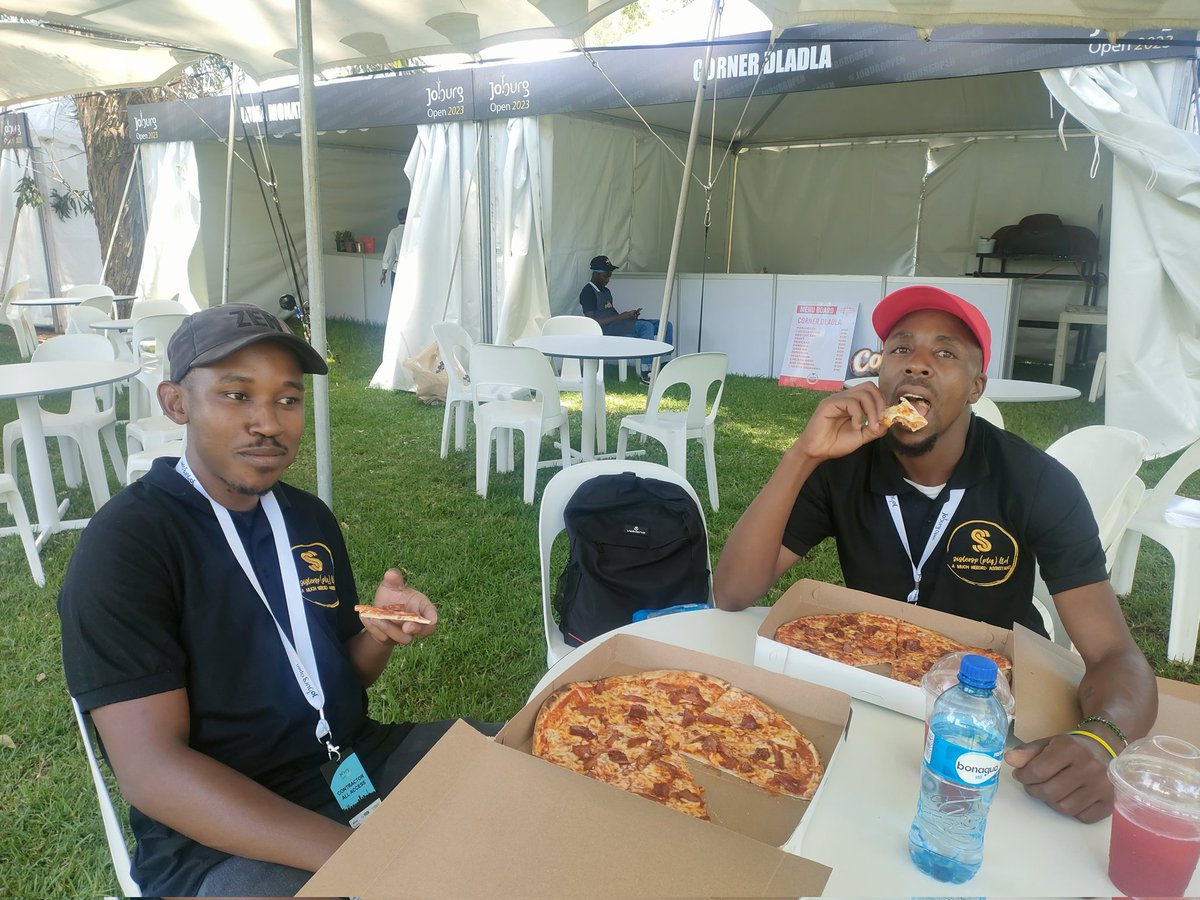 An amazing experience it has been. 🔥🍕🙂 Thank you @JoburgOpen_ for the opportunity to trade. We are looking forward to the finale tomorrow.