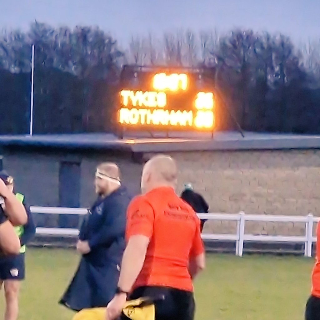 That is your final score
26-20