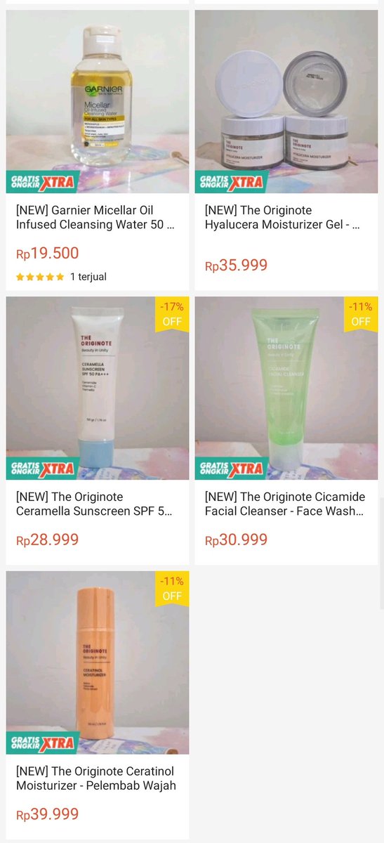 nana 💫 jual skincare makeup bodycare tweet media