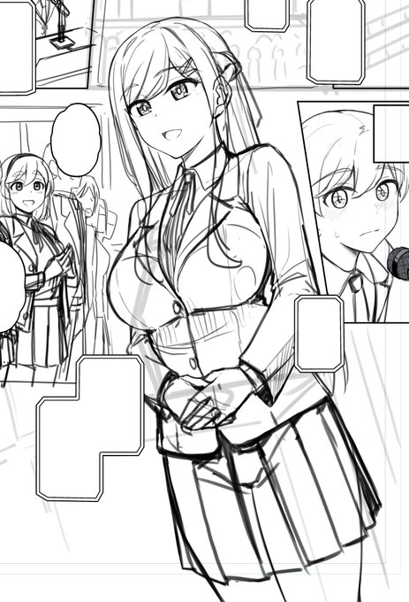 新しい作品の下書きです!! 今度は生徒会長とかわいい男の子が主人公ですね! 