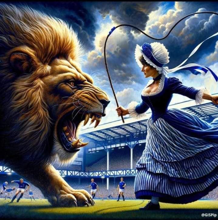 Everton against the Premier league.