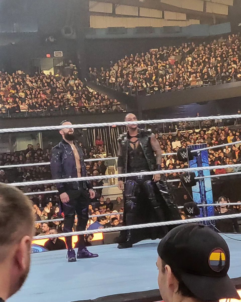 Candid from #Smackdown #TheJudgmentDay 
📸: jasong_legitboss | instagram