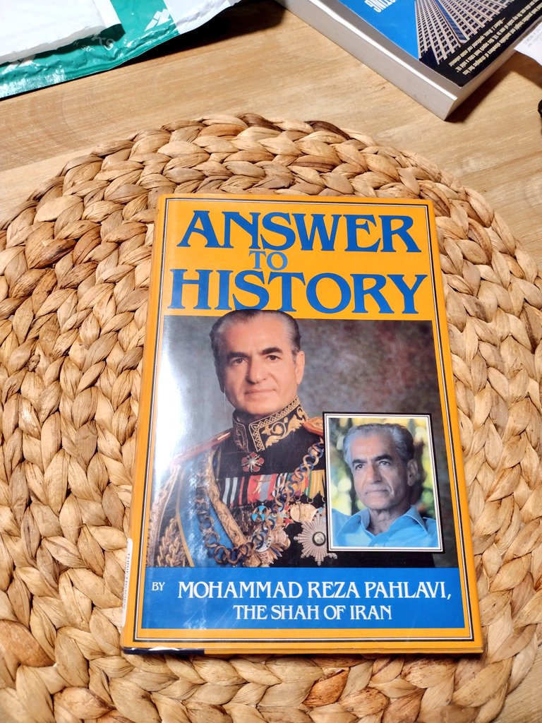 Finally, I received the book of Iran's King. 
Answer to History ♥️
#KingRezaPahlavi
#HappyThanksgiving