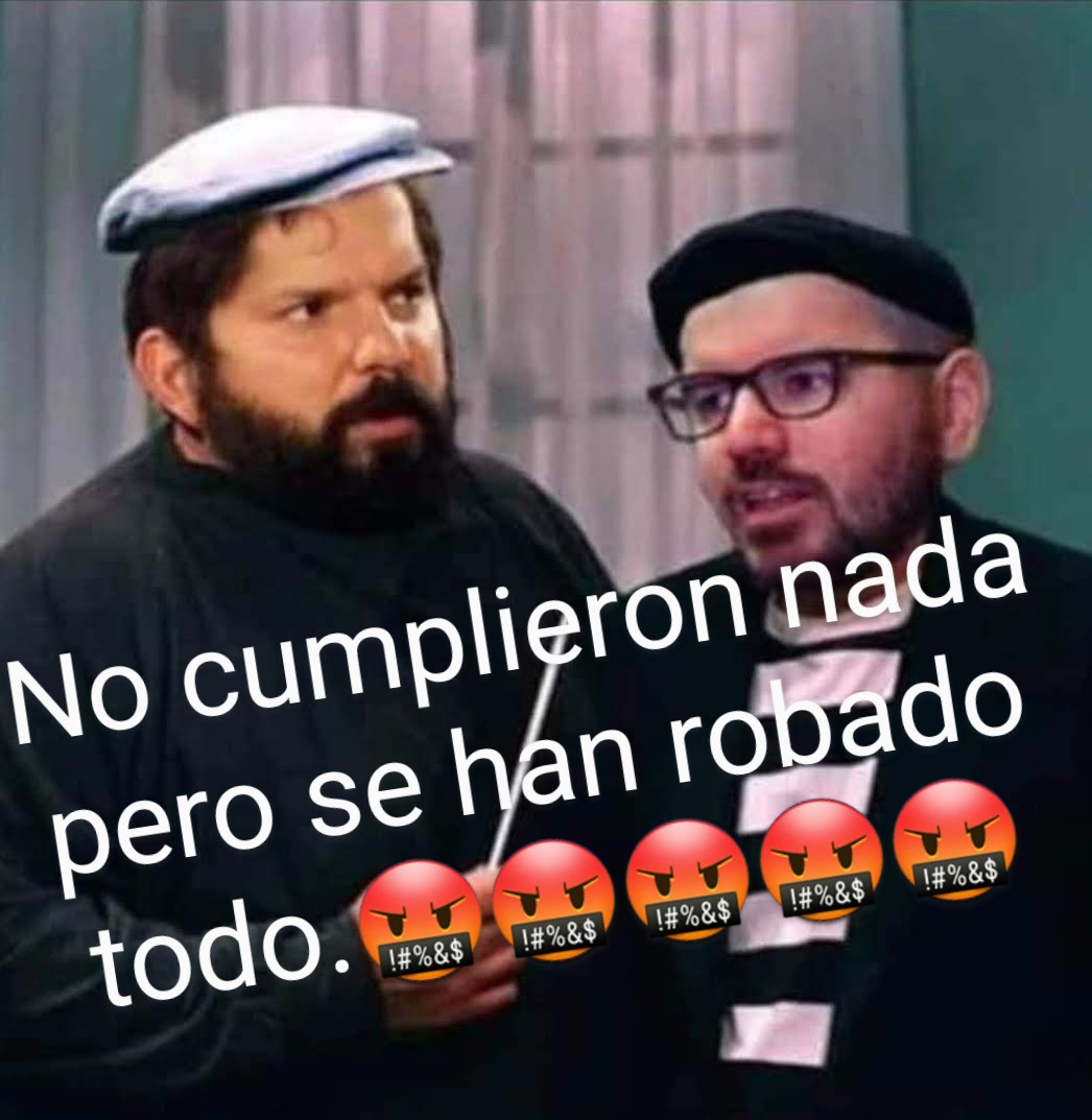 DcolorRuth's tweet image. Gobierno 🎶de ladrones🎶 devuelvan🎶 los🎶 millones