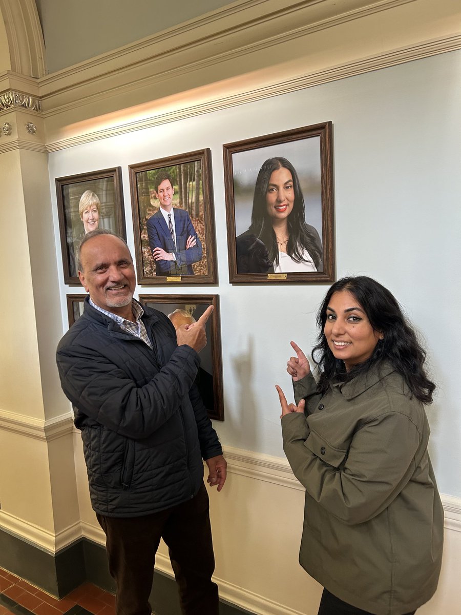 Immensely proud to see @NikiSharma2 breaking proverbial glass ceiling, made the wall, as the first person of colour woman Attorney General of the Province of British Columbia. You are a great role model for us and coming generations of women.
