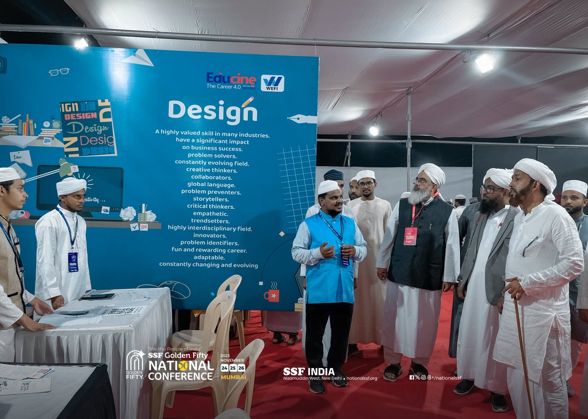 nationalssf's tweet photo. EDUCINE
THE CAREER 4.0

#SSF #GoldenFifty #NationalConference #Mumbai #Career https://t.co/C8ysOrGuun