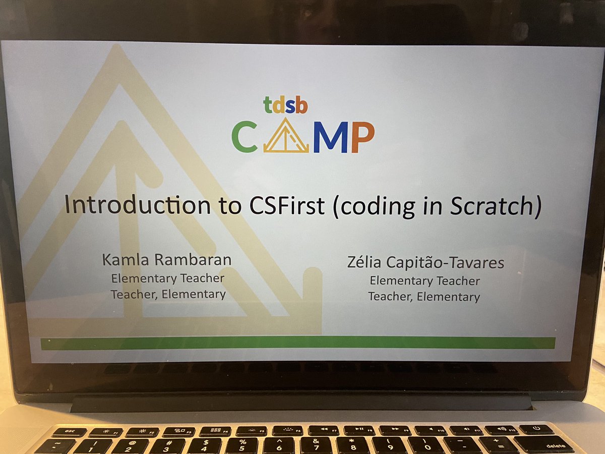 Zélia (@zeliamct) on Twitter photo Thank you for joining us for our session: Introduction to CSFirst (coding in Scratch)! #CSFirst
Sandra Currie <a href="/GoogleForEdu/">Google for Education</a> & @MrSoclassroom for your support too!
<a href="/tdsb/">Toronto District School Board</a> #tdsbcamp
bit.ly/tdsbcamp23 Thank you for joining us for our session: Introduction to CSFirst (coding in Scratch)! #CSFirst
Sandra Currie <a href="/GoogleForEdu/">Google for Education</a> & @MrSoclassroom for your support too!
<a href="/tdsb/">Toronto District School Board</a> #tdsbcamp
bit.ly/tdsbcamp23