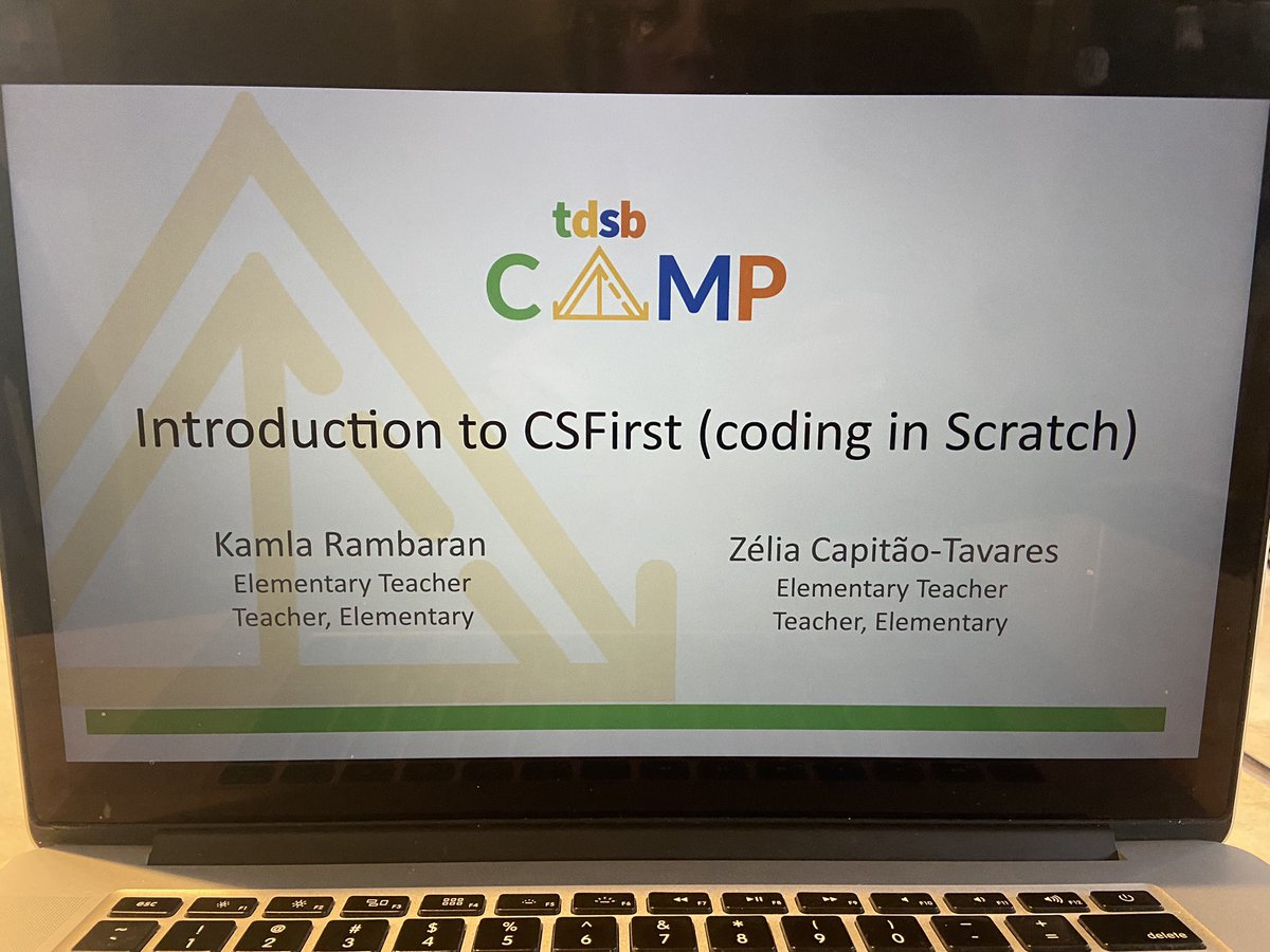 Thank you for joining us for our session: Introduction to CSFirst (coding in Scratch)! #CSFirst Sandra Currie @GoogleForEdu & @MrSoclassroom for your support too! @tdsb #tdsbcamp bit.ly/tdsbcamp23