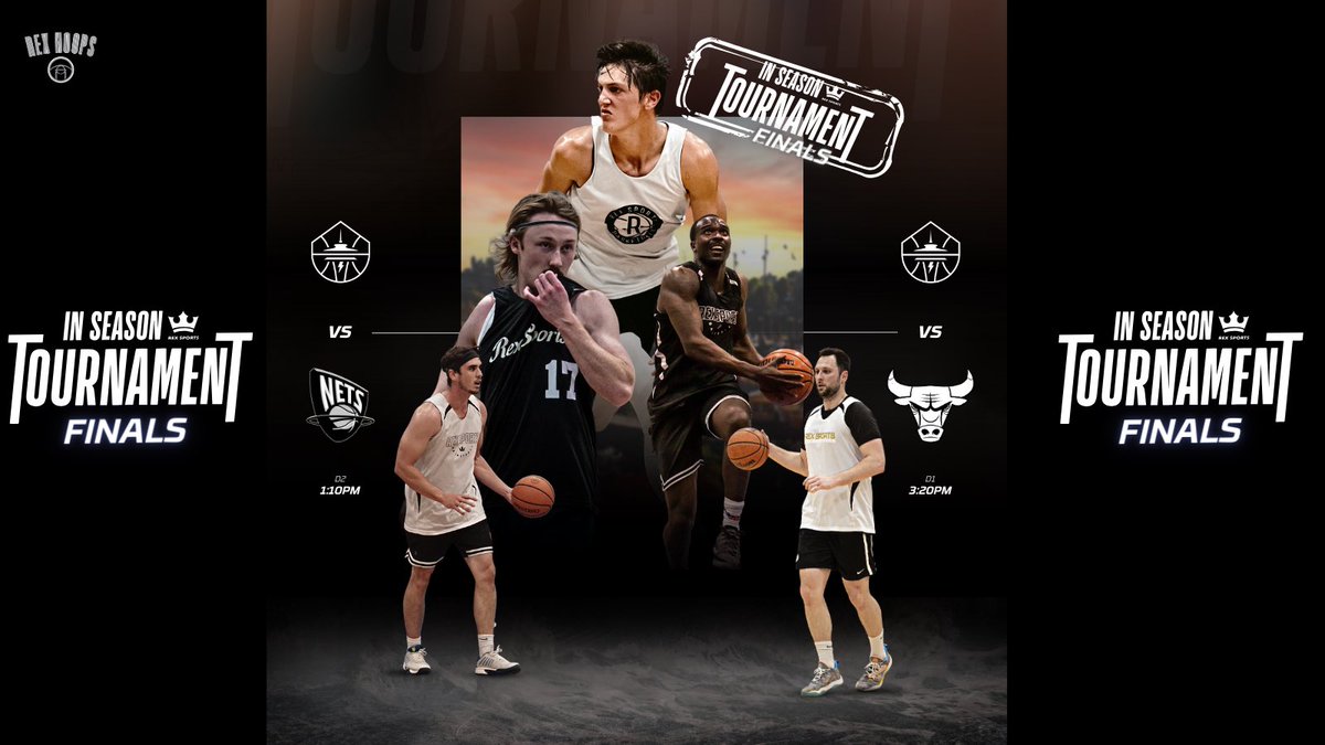 First post on here in a while but we need to share this! Our Rex Capital Basketball League is having the Finals of our In-Season Tournament Today at Naden Atheltic Centre!

1:10 and 3:20 are the games. 

Come check it out!