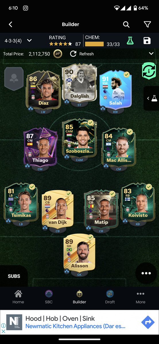 HaroonKhamisa's tweet photo. @TheMMAfoo @FUTBIN I've got a similar team! just gutted that i didn't do Grave Evo in the beginning. https://t.co/HTDRIjwVx6