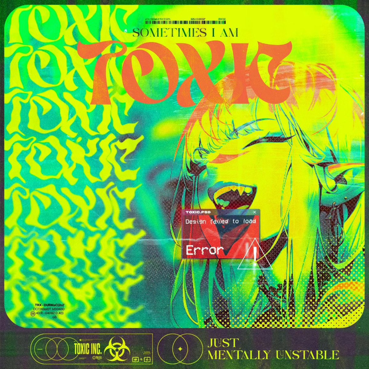 mertksvg's tweet image. Just Mentally Unstable Poster Design
#coverartwork #typespot #albumcover #albumcoverart #glyphs #graphicposter #posterlabs #ypeposter #citysodaclub #graphicdesign  #graphicplanet #cokedesigns #albumdesign #albumcovers #albumartwork #coverart #albumart #albumcoverdesign #toxic