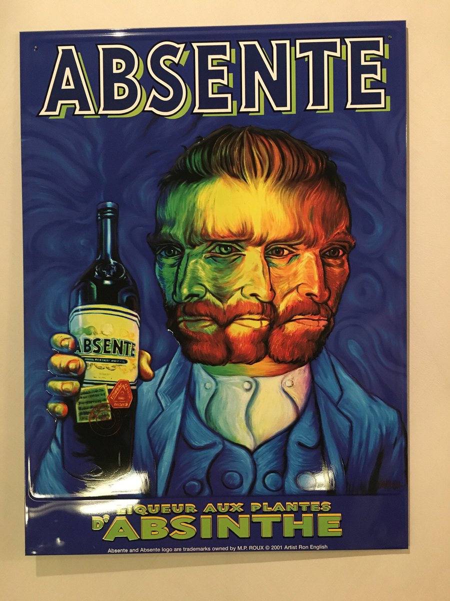 RickyTSimpson's tweet photo. I always swore I’d find out where Absinthe lived and now I’ve found it; Pontarlier.  It’s made here, there’s a whole museum dedicated to this brew and Vincent Van Gogh had the odd swig in between cutting off ears. https://t.co/Y3p8LCOoSs
