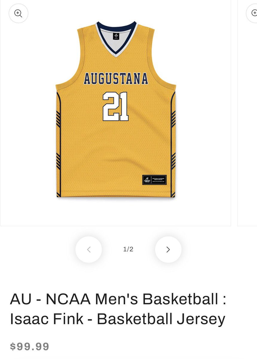 ikefink3's tweet photo. I’m excited to announce my own collection of Augustana Basketball Gear! Link to Merch: https://t.co/alpxmEX7xA https://t.co/kgtecyNgxT