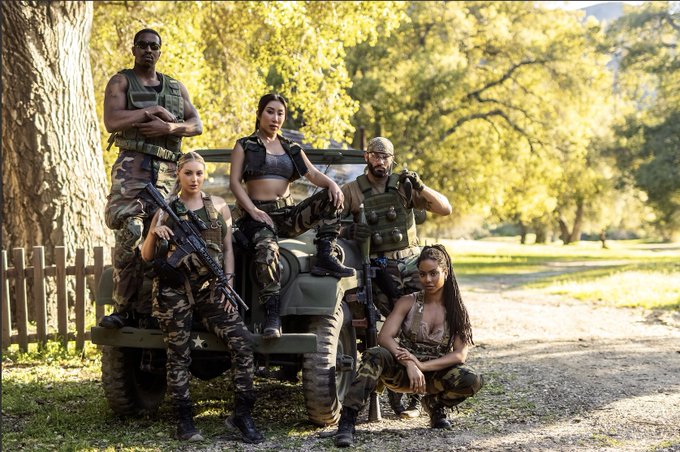 2 pic. MACHINE GUNNER has 14 AVN Awards nominations!   Thank you @AVNMediaNetwork !!  Watch on @DPxxx<a href="/tag/mvsales"class="tags"><span>#mvsales</span></a>