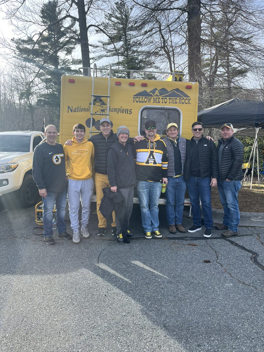 No place better! #BeatSouthern <a href="/appstatesports/">App State Athletics</a> <a href="/AppState_FB/">App State Football</a> #BadAppalCart