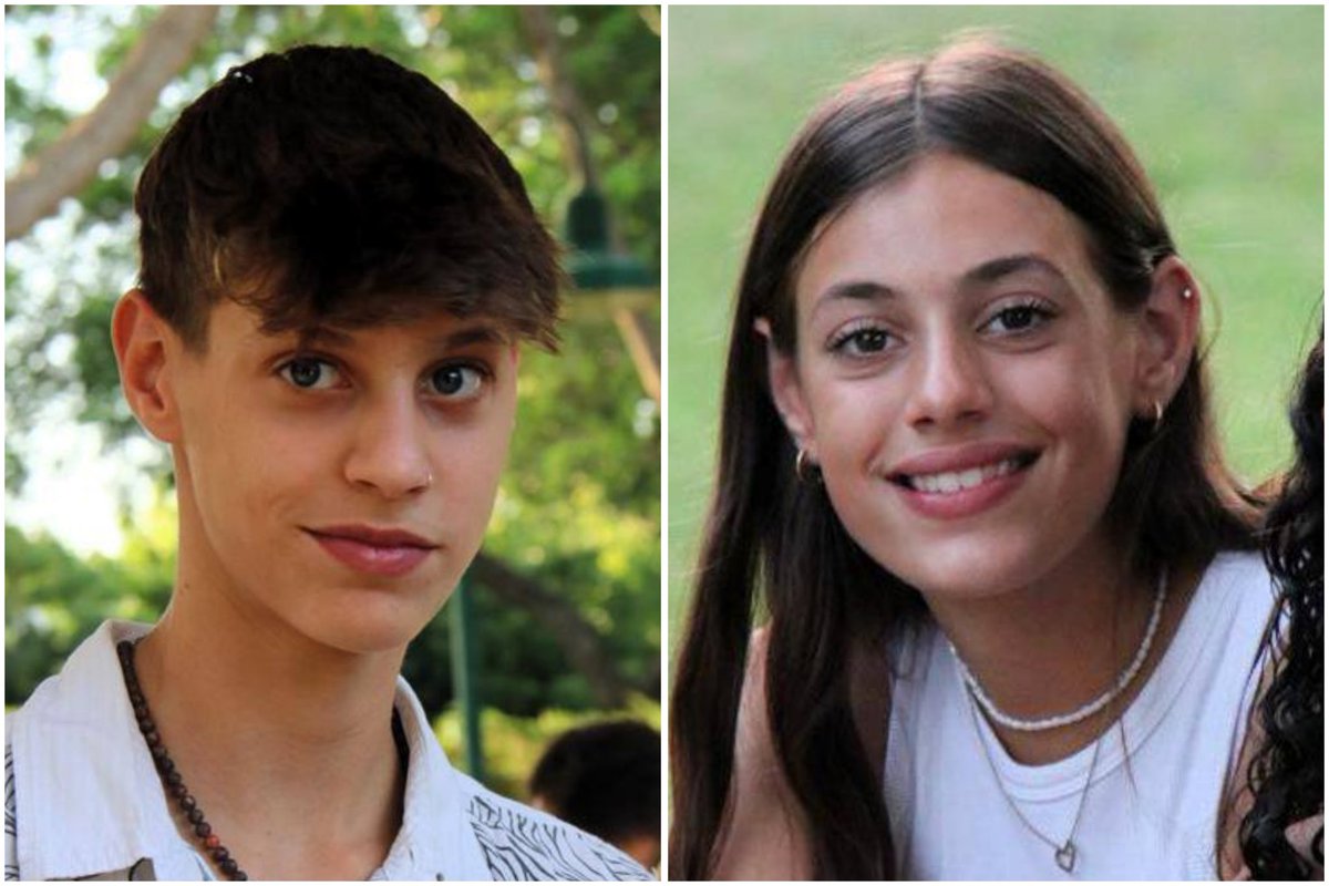 Noam and Alma Or are on their way home to Israel, but they won’t have parents waiting for them… their mother was murdered in the Hamas massacre and their father is still being held hostage in Gaza… heartbreaking 💔