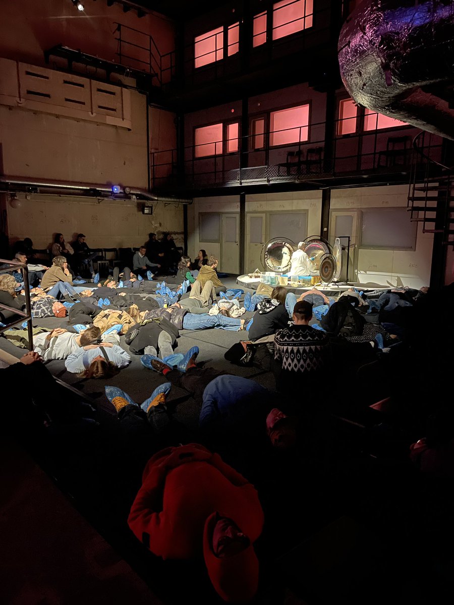 IF_Suede's tweet photo. 80 Feet Under: An Artistic Immersion in Stockholm’s Nuclear Reactor. Amazing performances by French and Swedish artists today for #digitalnovember #novembrenumerique @IFParis @FranceinSweden #reaktorhallen @KTHuniversity https://t.co/RCOr0yMpeu