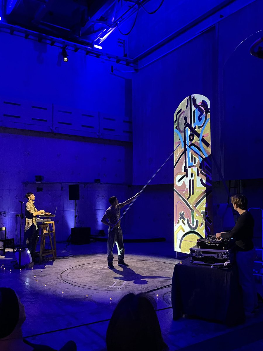 IF_Suede's tweet photo. 80 Feet Under: An Artistic Immersion in Stockholm’s Nuclear Reactor. Amazing performances by French and Swedish artists today for #digitalnovember #novembrenumerique @IFParis @FranceinSweden #reaktorhallen @KTHuniversity https://t.co/RCOr0yMpeu