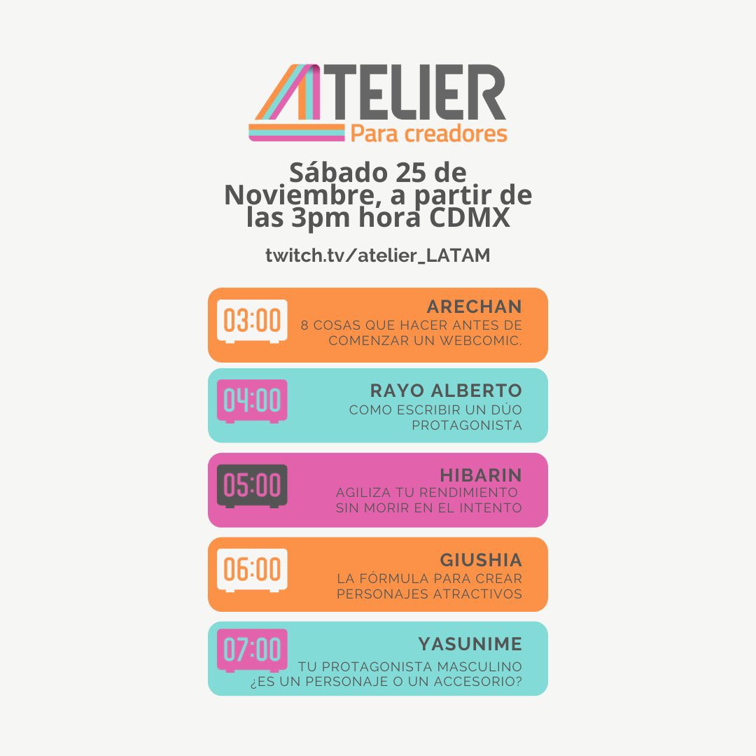 Los horarios de todas las conferencias de hoy: