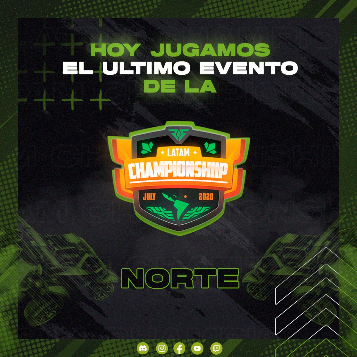 rocos_gaming's tweet image. ¡ES HOY, ES HOY!
Hoy jugamos el Bracket Suizo de la LATAM NORTE y si no te quieres perder nada de nuestros partidos, puedes verlos en el canal de @lgndary_RL en Twitch.

Canal: twitch.tv/lgndary_rl

16hs🇲🇽 / 19hs🇨🇱🇦🇷🇧🇷
