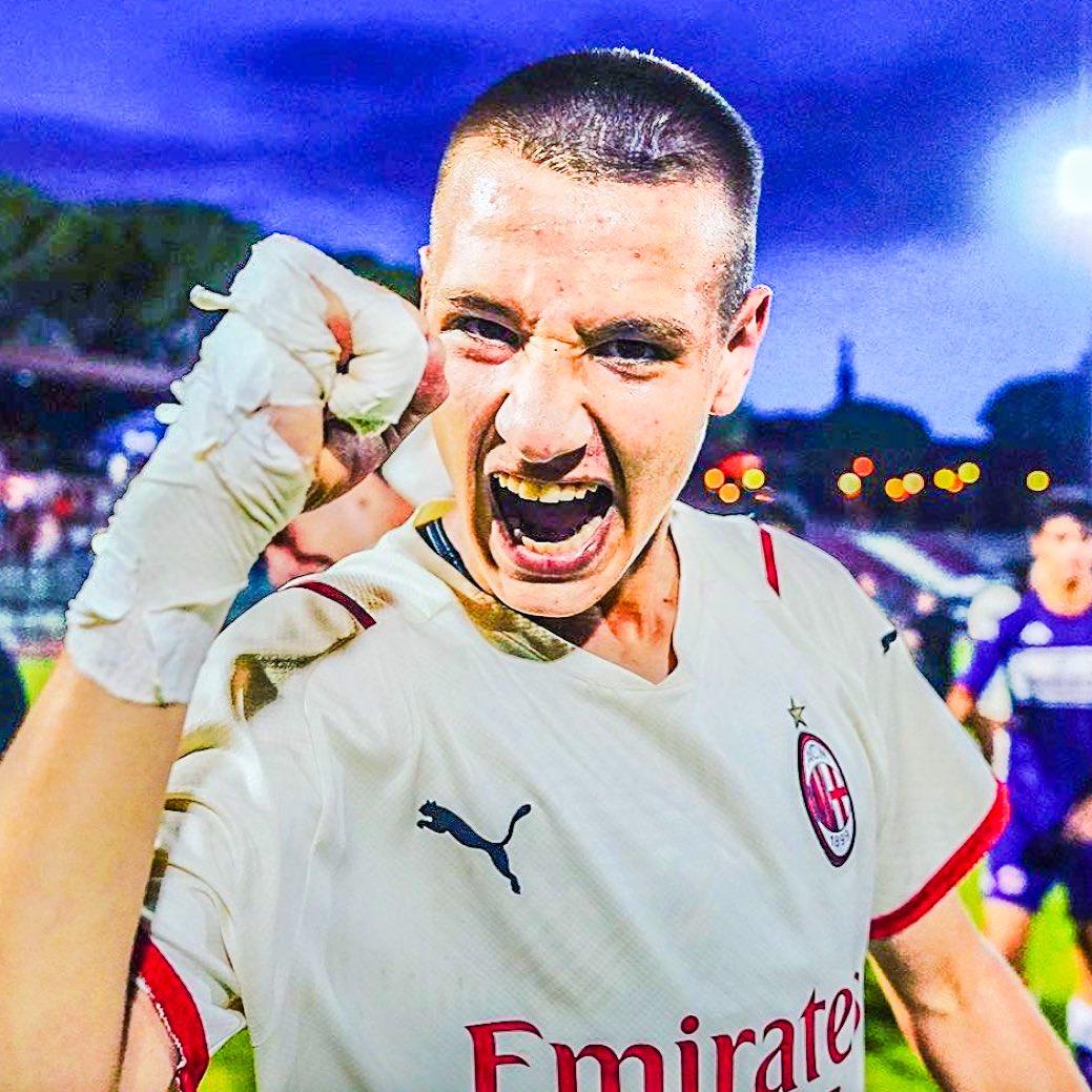 Milan's Francesco Camarda makes Serie A history