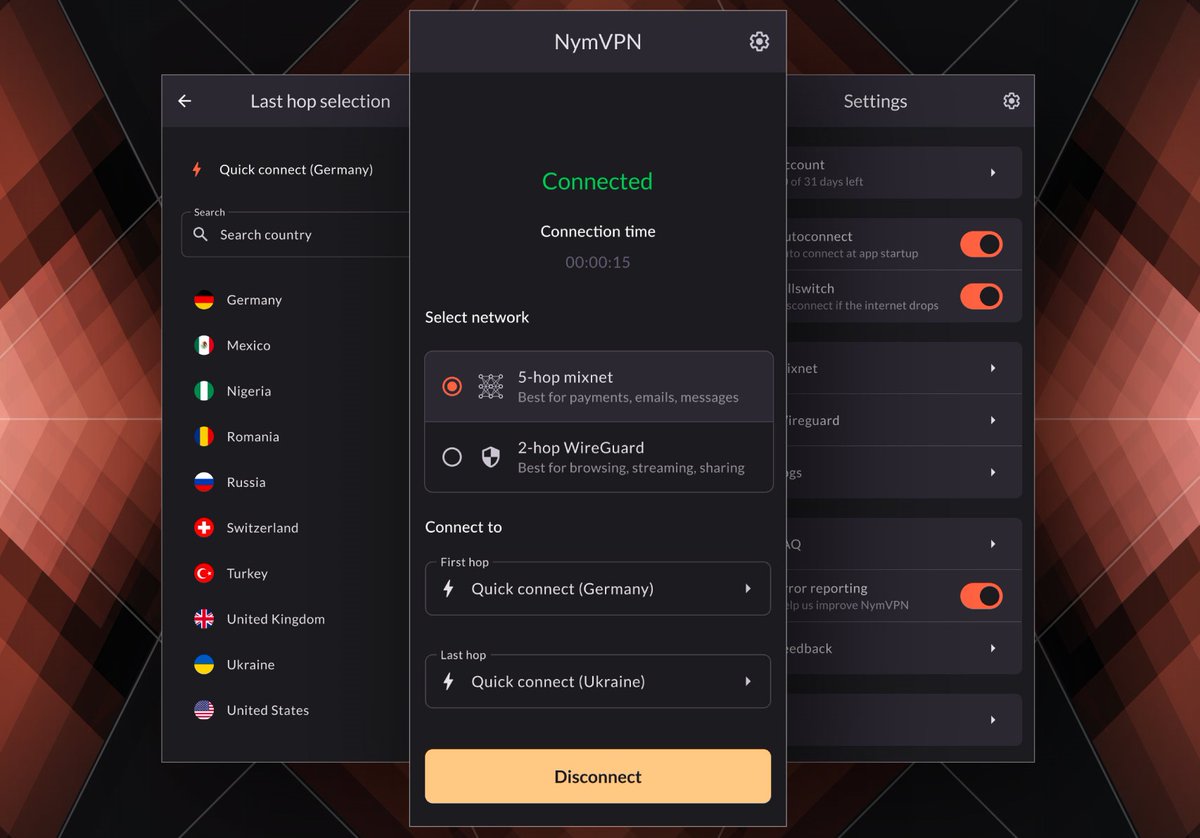 Was würden Sie bevorzugen:

1. Eine kostenlose 6-Monats-Abonnement für #NymVPN 🚀

2. Ein Äquivalent zum 6-Monats-Abonnementwert des #NymVPN in $NYM-Token 💸

Sie können sogar beides haben! Bleiben Sie dran! Eine Verlosung steht kurz bevor 🔥🔥🔥
<a href="/nymproject/">Nym</a> #Datenschutz #Web3