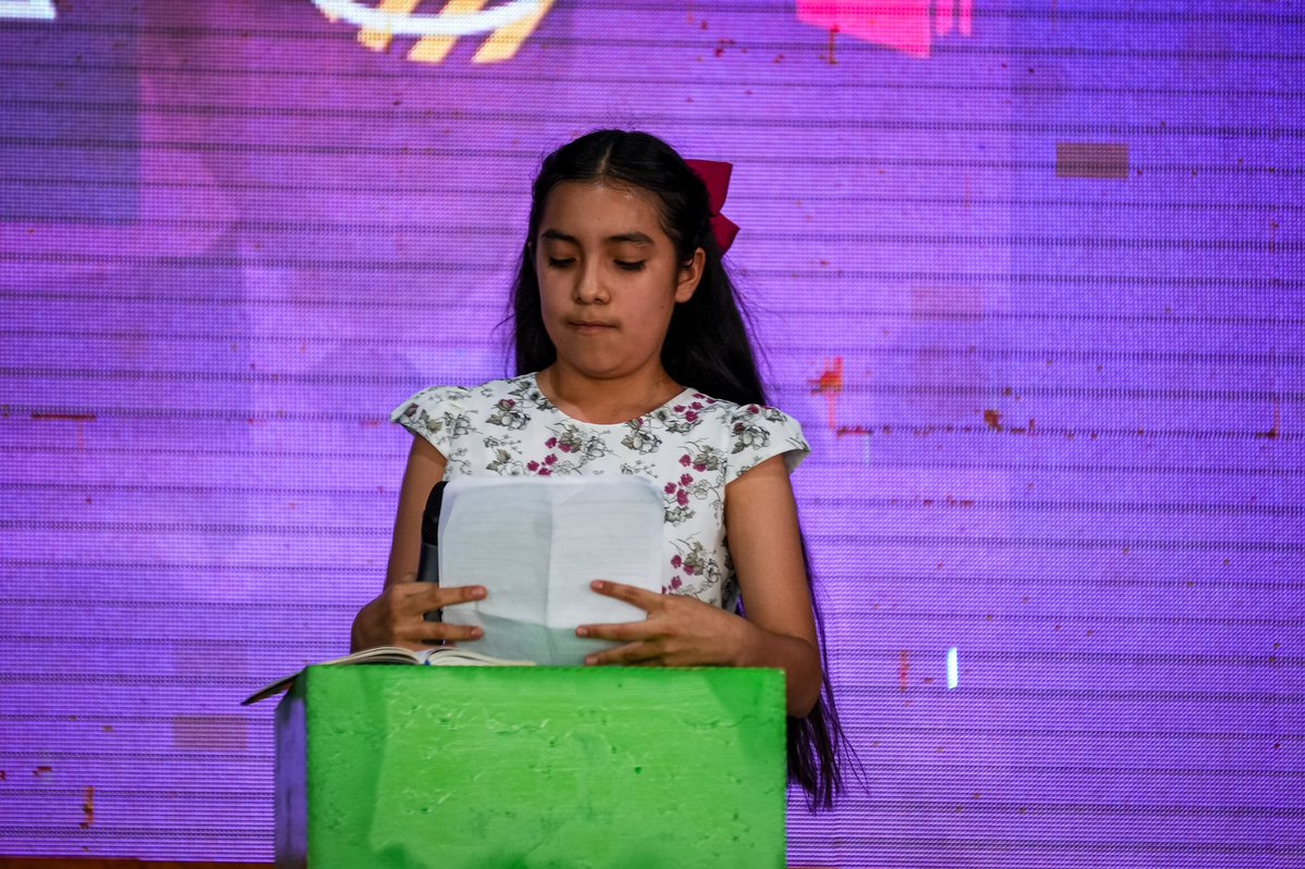 🇵🇪 Representante de <a href="/AdventistasMPN/">Misión Peruana del Norte</a> - Abril Medina, participa en la #FinalNGMatch ✈️ En la categoría Pequeños Predicadores 📖🎤🫶🙏🏽 #RID #YoPredico #NuevasGeneraciones