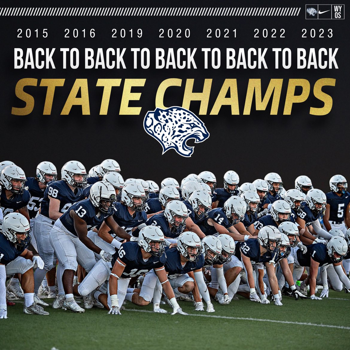 MVJaguar's tweet photo. Story solidified #1-0 #WYOS https://t.co/WR5nJTPy8v