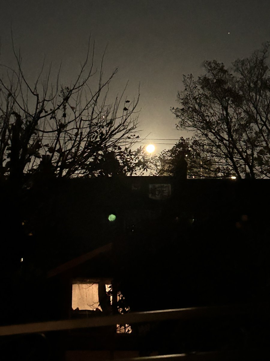 MolaxCho_pa's tweet image. Moon conjunct on the rise and the set. #iphone #uselesstech #moon