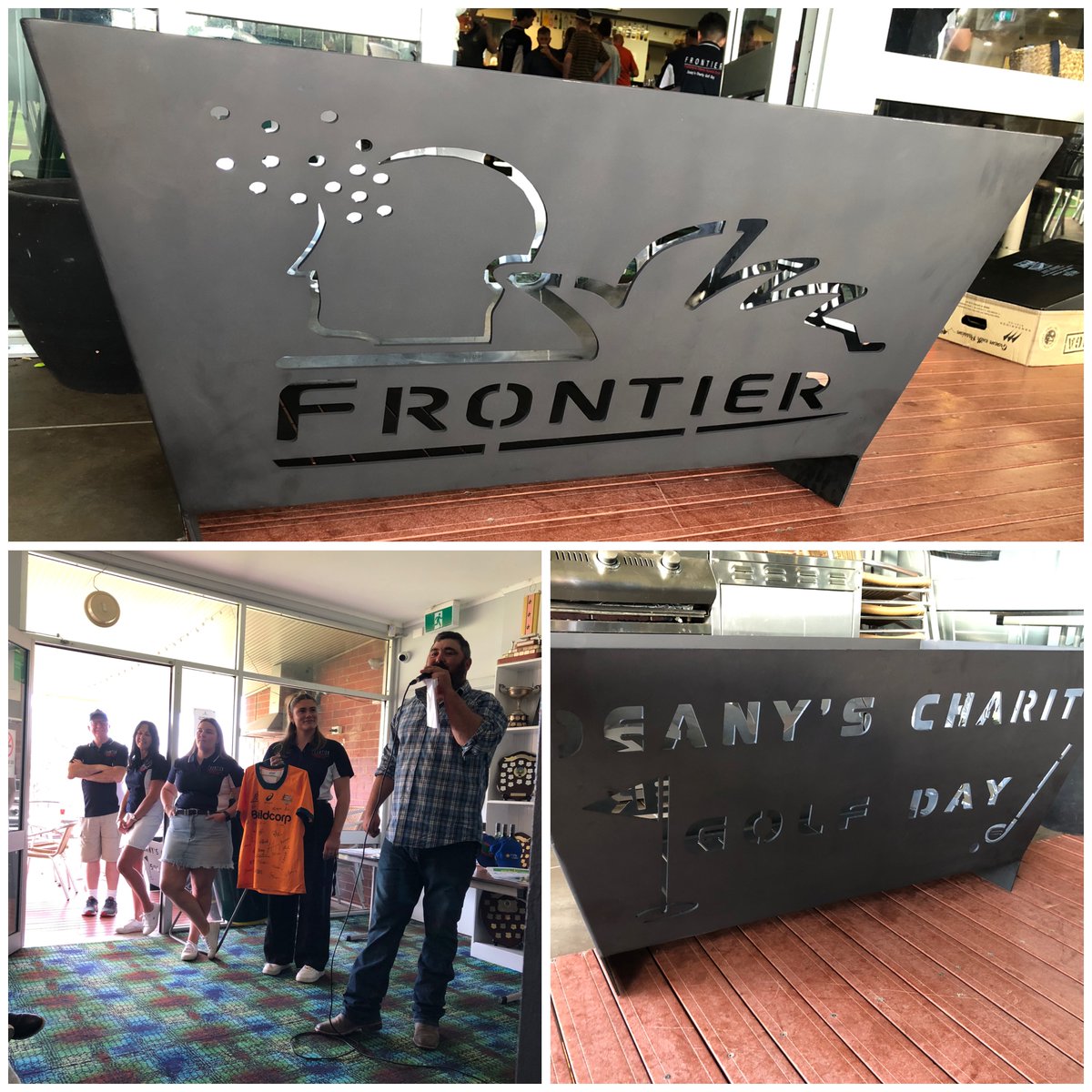 Frontier at Brain & Mind Centre (@frontier_usyd) on Twitter photo Absolutely delighted by the outcome of the FRONTIER Tumut Golf day! Over $20k for #FTD research. The annual auction is always a highlight. This year showcased a stunning custom-made fire pit with an engraved FRONTIER logo. Heartfelt thanks to all who supported this amazing cause! Absolutely delighted by the outcome of the FRONTIER Tumut Golf day! Over $20k for #FTD research. The annual auction is always a highlight. This year showcased a stunning custom-made fire pit with an engraved FRONTIER logo. Heartfelt thanks to all who supported this amazing cause!