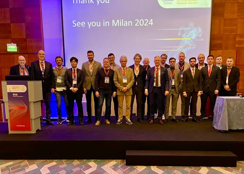 EkaEsska's tweet image. Excellent 2 days of the ESSKA Speciality Days 2023 in Warsaw. Over 600 delegates, with EKA leading in registrants. We discussed the role of AI, robotics and digital tools in knee arthroplasty with experts from all over Europe. See you in ESSKA2024 in Milan!

#ESSKASD2023 #knee