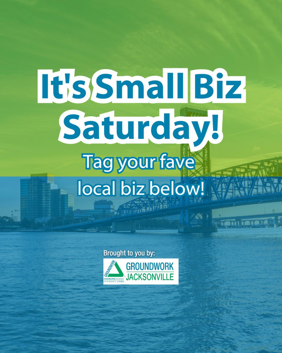 🌟 Let's shine a spotlight on the incredible small & minority-owned businesses that make #Jacksonville vibrant. Tag your favorite local businesses below! #SmallBusinessSaturday #JaxLocals