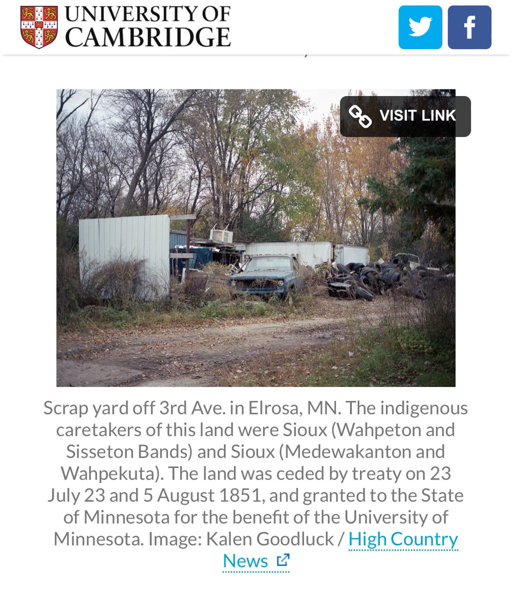 I despise the phrase “Indigenous caretakers of land.” It’s babble. Nobody says any other sovereign nation in the world is a “caretaker” of land as that term implies someone else has sovereignty over it. That’s erasure of the defining aspect of what it means to be Native American