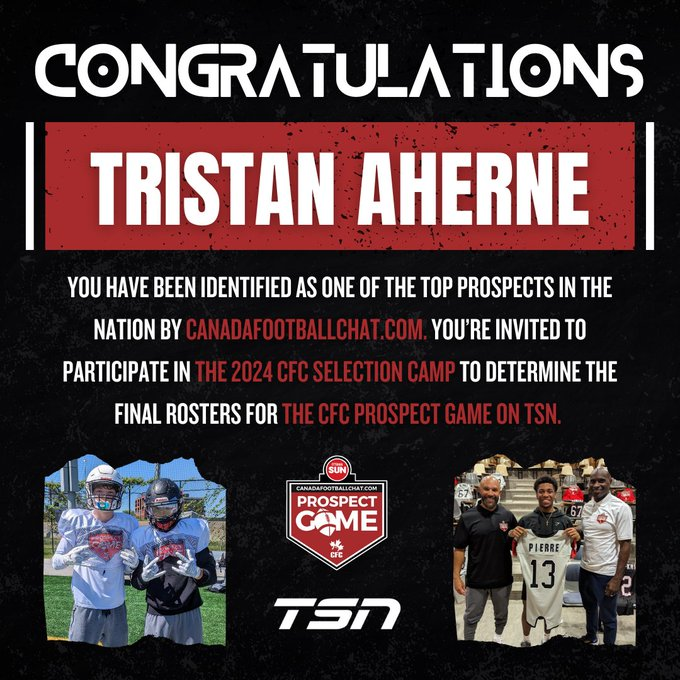 Very excited to announce that I will be participating in the 2024 CFC Selection camp. Many thanks to CFC for the Invitation!