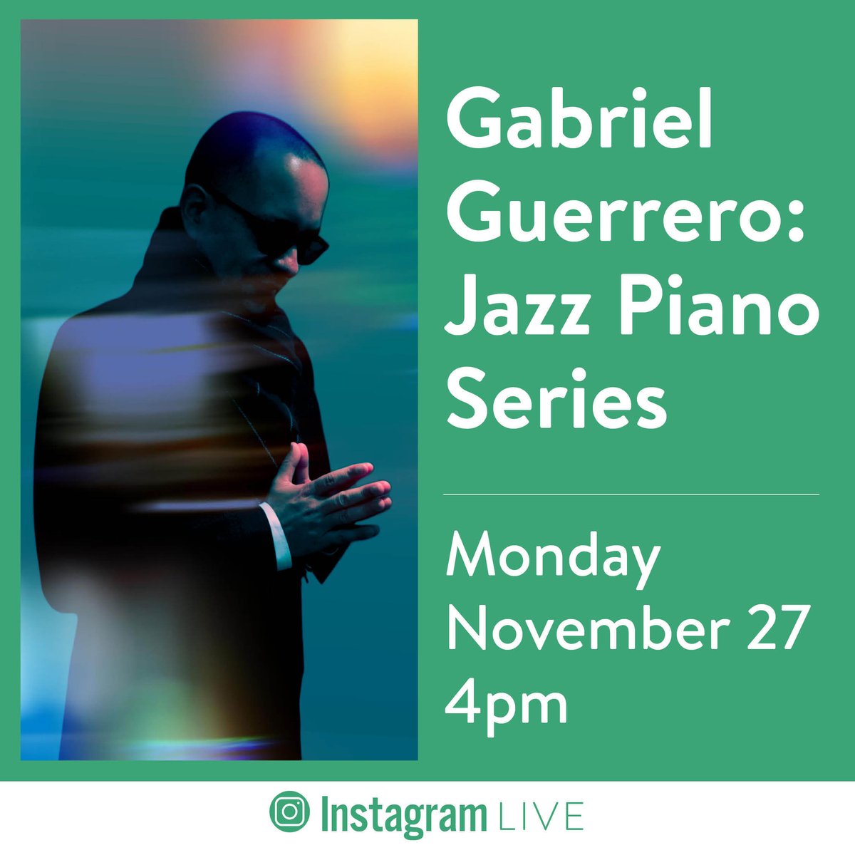 🎹🎶 Join us on Monday, November 27 at 4PM for a performance on our Instagram page by jazz pianist <a href="/gguerreromusic/">Gabriel Guerrero</a>! instagram.com/qplnyc 🎶🎹