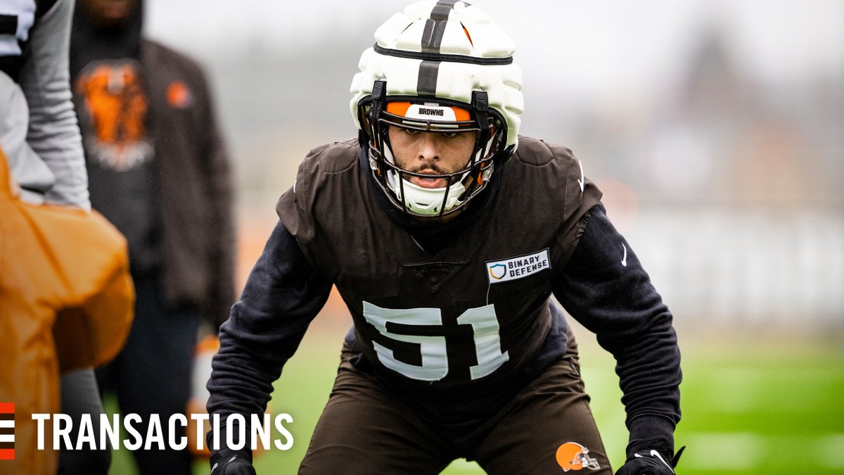 Browns's tweet photo. We have activated LB Jordan Kunaszyk from injured reserve.

CB A.J. Green III and S Tanner McCalister have also been elevated from the practice squad.

📰 » https://t.co/FohOE33zQO https://t.co/Ft3XtByS4h