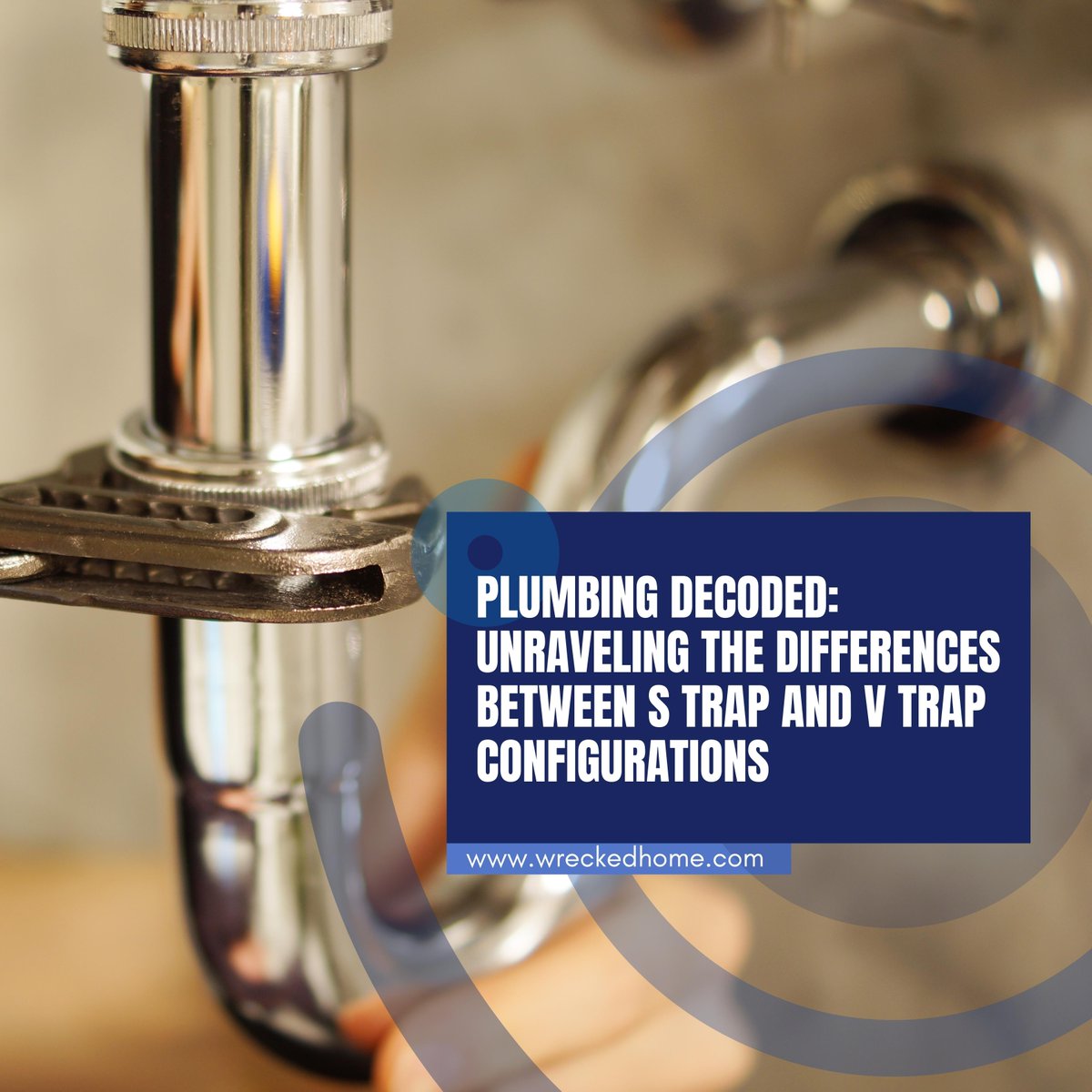 Introduction: Plumbing systems involve intricate components, and understanding the nuances between S Traps and V Traps is 
------
 wreckedhome.com/s-trap-vs-p-tr… 
.
#PlumbingDecoded #TrapComparison #SvsVTrap #PlumbingInsights #HomeMaintenance #DIYPlumbing