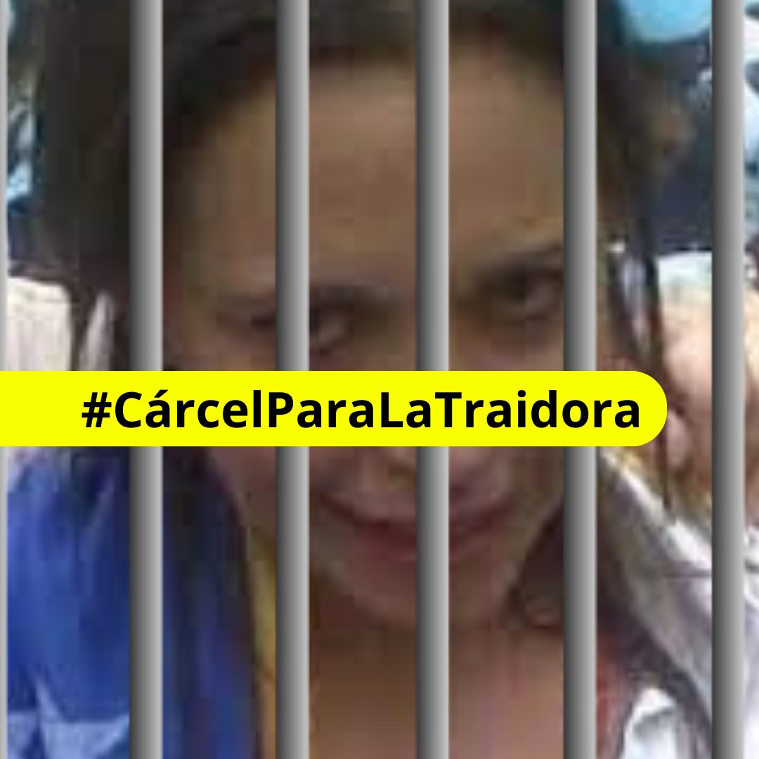 #CarcelParaLaTraidora Justicia ⚖️ ya basta de indolencia, basta de que esta señora propicie daños a la Nación. Sobre todo vender nuestra Patria! El ESEQUIBO ES DE VENEZUELA