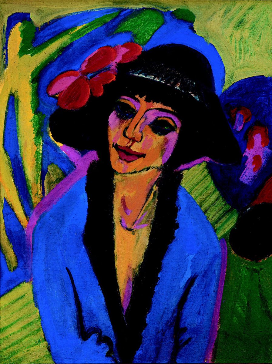 Ernst Ludwig Kirchner -  Portrait de Gerda (1914)

#ernstludwigkirchner #ernstkirchner #peinturesurtoile #pittura #paintingart #monoeil #painting #artwork #arte #peinture #art