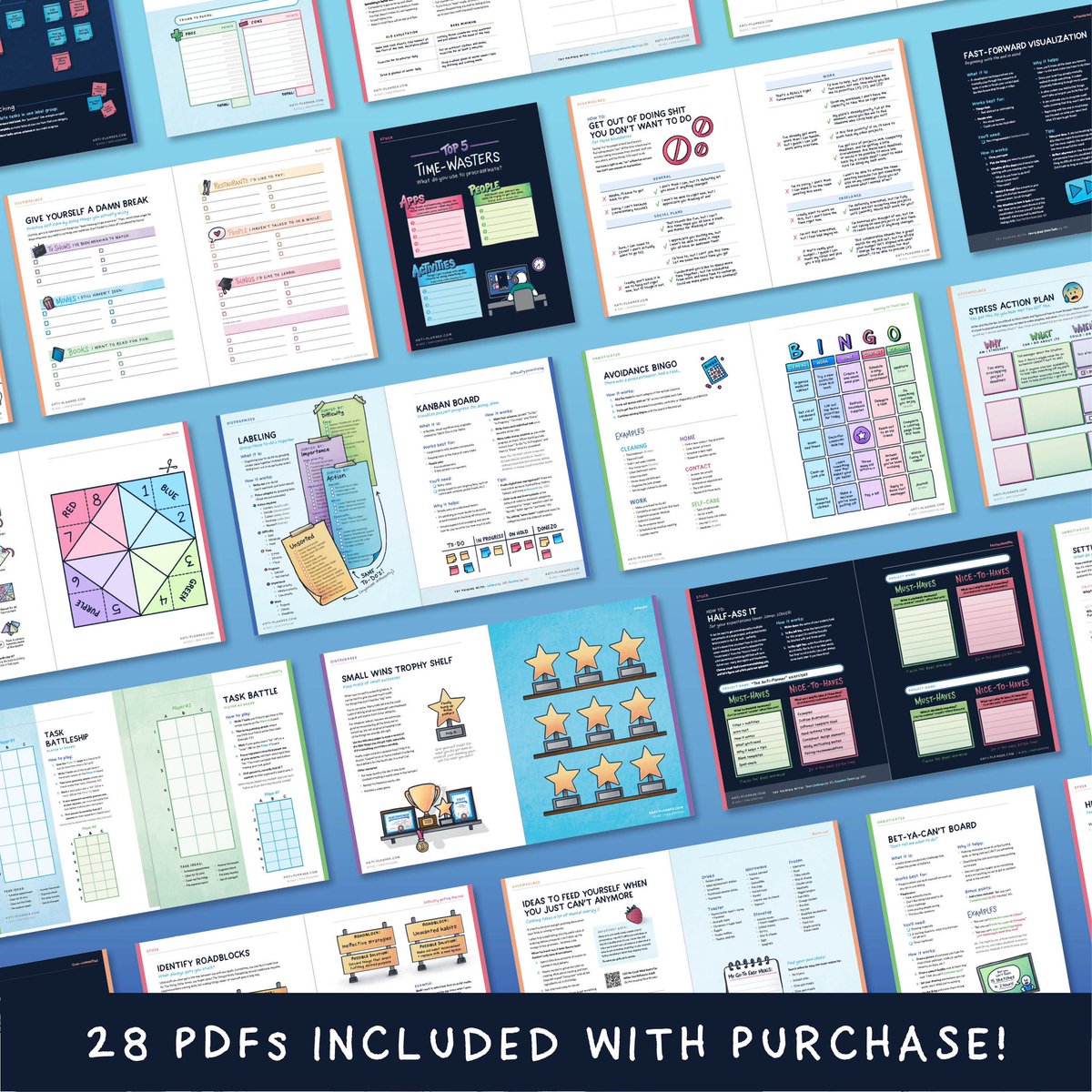 📣 After 40,000+ pre-orders and 3 sold-out print runs, I’m excited to FINALLY announce:

“The Anti-Planner: How to Get Sh*t Done When You Don’t Feel Like It” is in-stock worldwide—no more waiting! 🥳🌎

Get yours 25% off before it sells out:
✨anti-planner.com✨