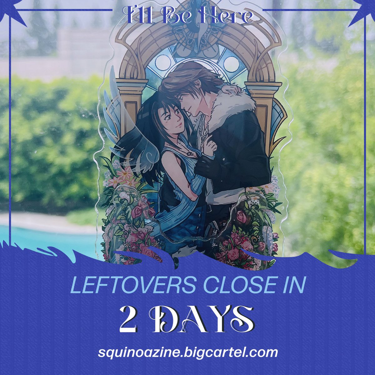 🤍 2 DAYS UNTIL LEFTOVERS CLOSE 🤍

Time's ticking. There's not long left, Squinoa Nation! ✨

🛒 squinoazine.bigcartel.com