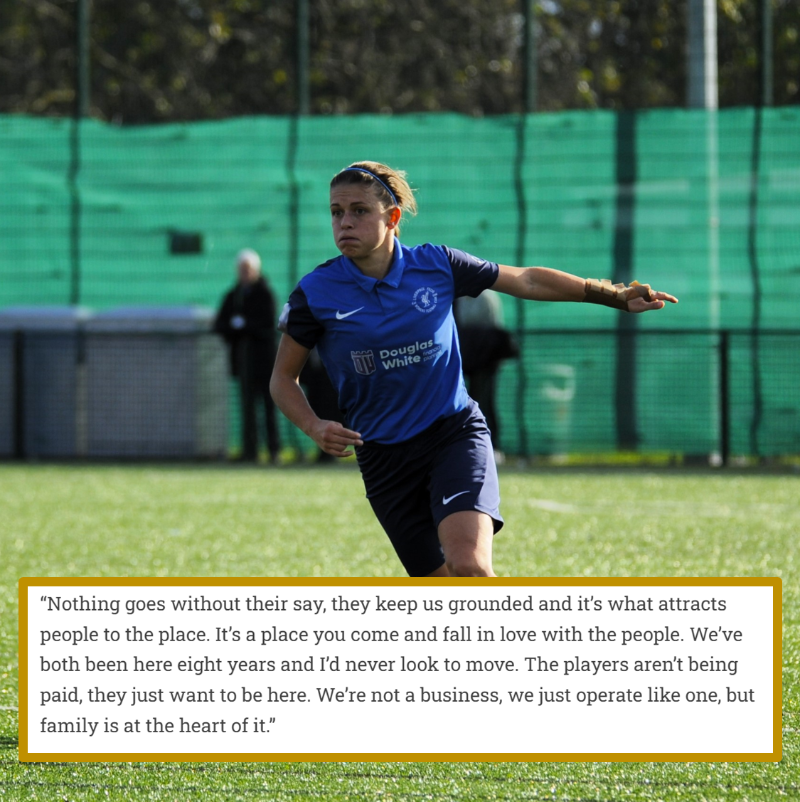 RichJLaverty's tweet photo. With Tier 3 sides going full-time, @LiverpoolFeds should be falling behind as a part-time club, but after promotion in 2022, they now sit 5th in the FA WNL North.

I went to spend a night with them and speak to players who also work for the club, as well as manager Leanne Duffy.